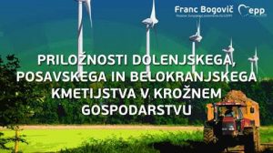 Evropski pogovor: Priložnosti dolenjskega, posavskega in belokranjskega kmetijstva v krožnem gospodarstvu @ Šolskega centra Grm Novo mesto – center biotehnike in turizma,