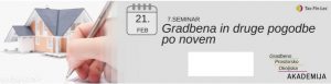 Seminar: Gradbena in druge pogodbe po novem @ Ljubljana