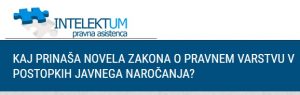 Seminar: Kaj prinaša novela Zakona o pravnem varstvu v postopkih javnega naročanja @ Maribor